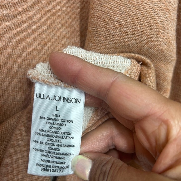 Ulla Johnson Philo Orange Pullover Sweater - Picture 4 of 6